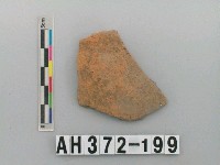 藏品(紅色夾砂陶片)的圖片